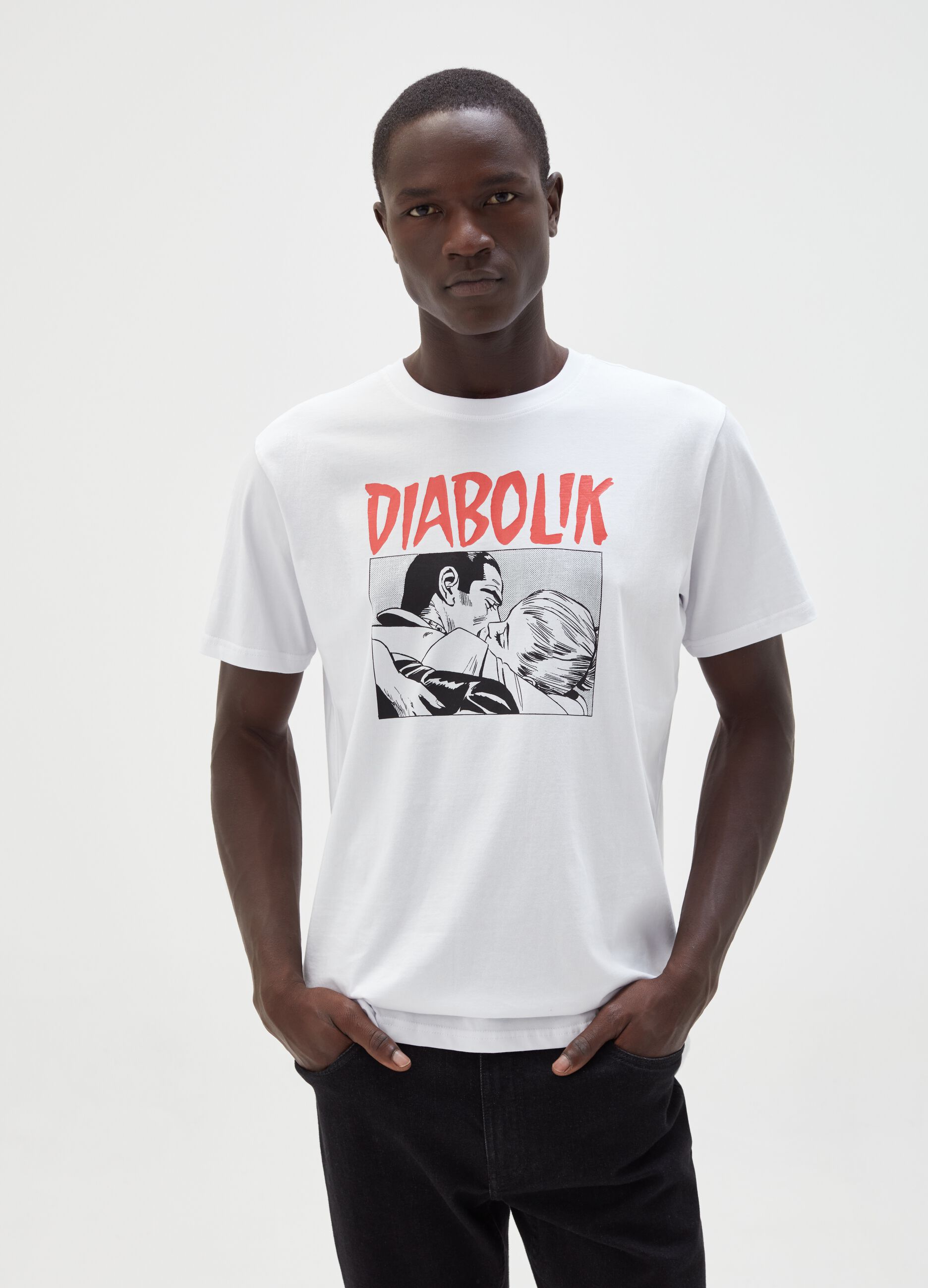 Maglietta diabolik on sale