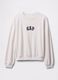 White sweatshirt with logo embroidery_4
