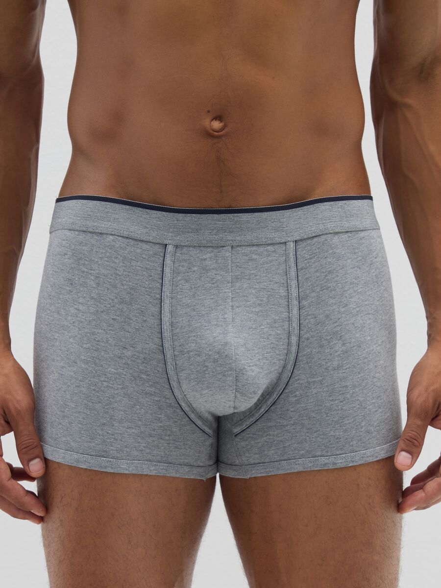 Two-pack stretch cotton grey boxers_1
