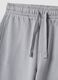 Grey pure cotton jogger trousers_2