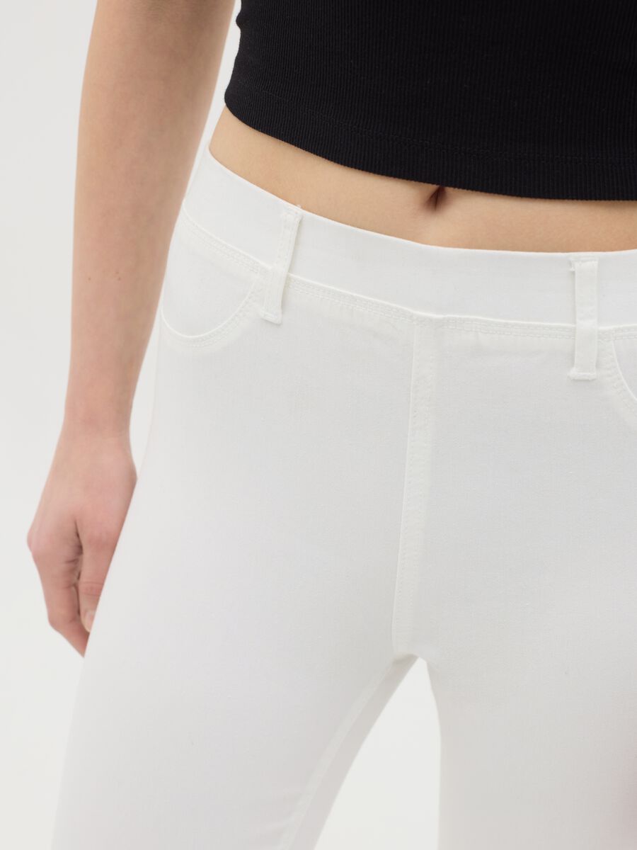 Stretch White Skinny Jeans by Ovs_2