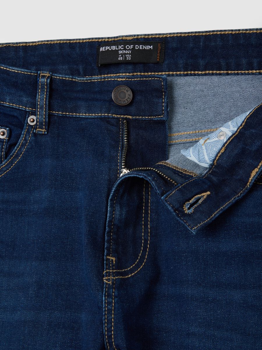 Jeans blu elasticizzato skinny_1