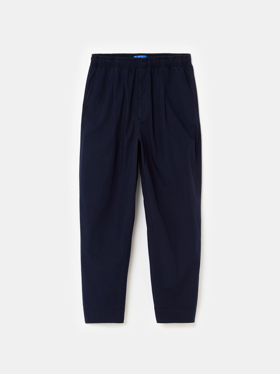 Selection solid colour straight-fit joggers_3