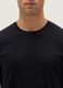 Black pure cotton regular fit t-shirt_1