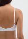 Women's White Stretch Cotton Bra_2