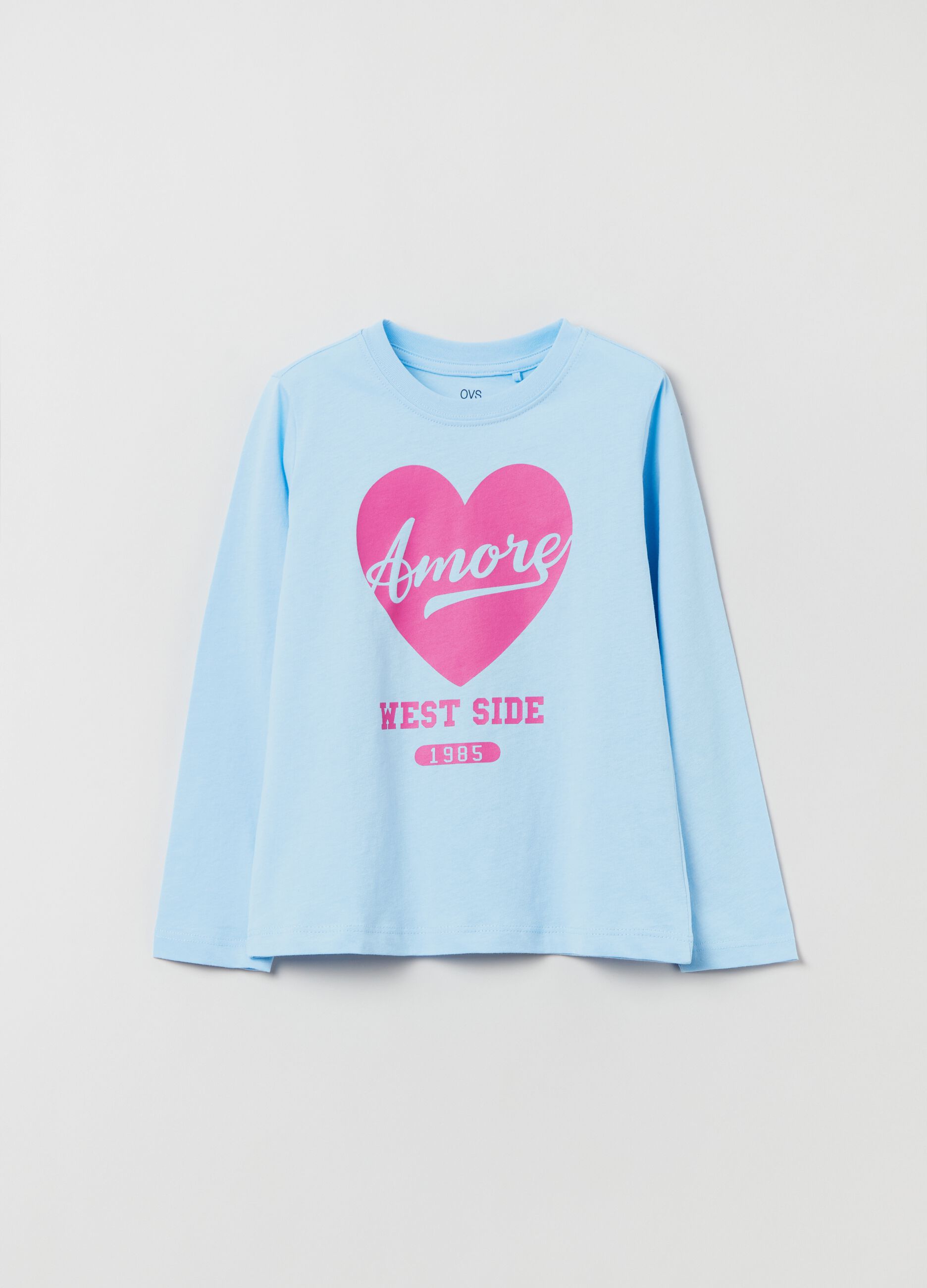 T Shirt a Maniche Lunghe da Bambina OVS