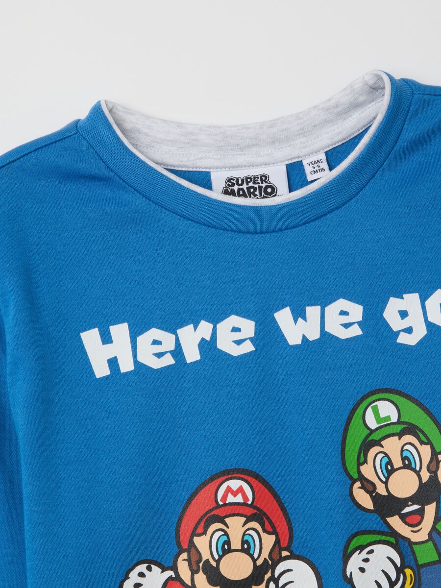 Children's multi-colour pure cotton pyjamas with print_2