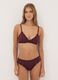 Purple stretch microfibre triangle bra with lace_1