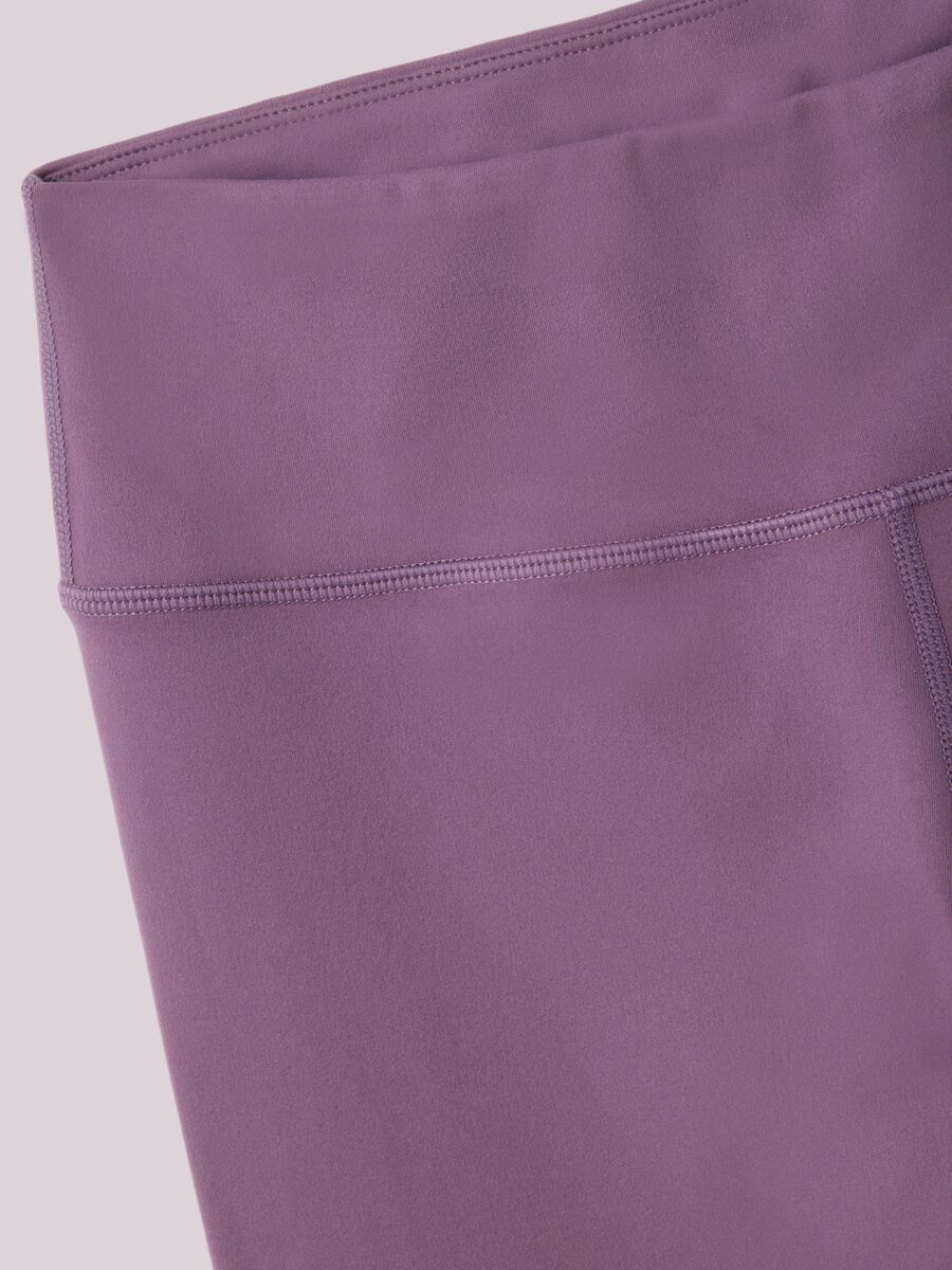 Leggings a vita alta in tessuto tecnico ALTAVIA STUDIO _5
