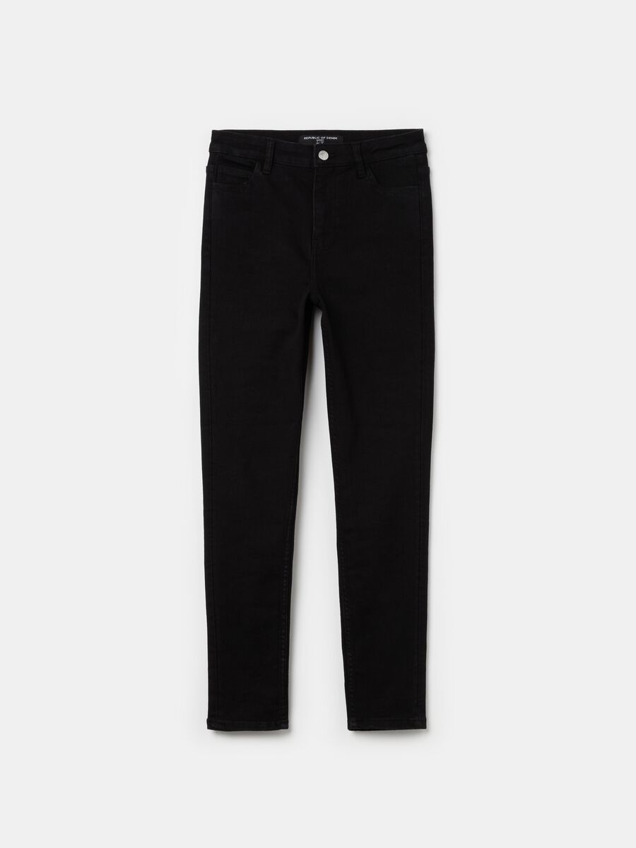 Jeans skinny fit cinque tasche_4