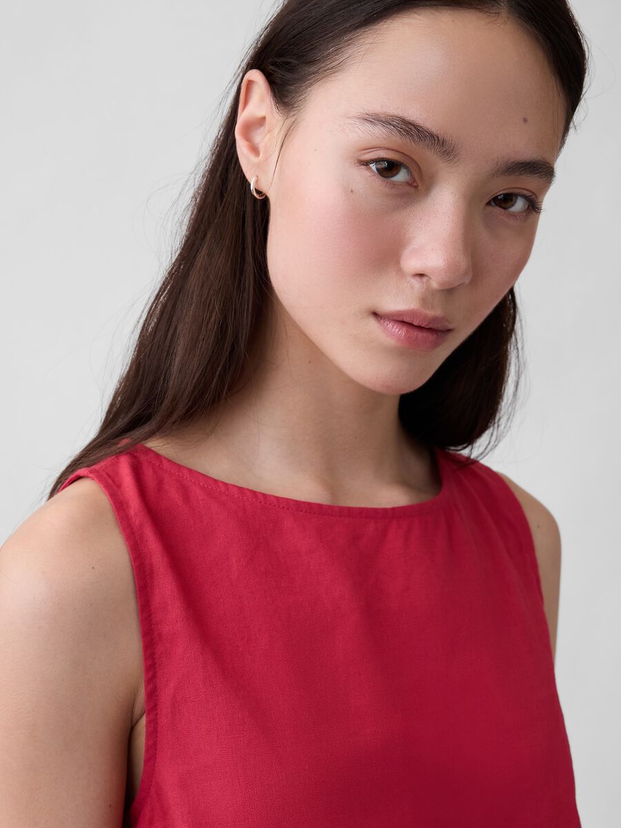 Linen-blend tank top_3