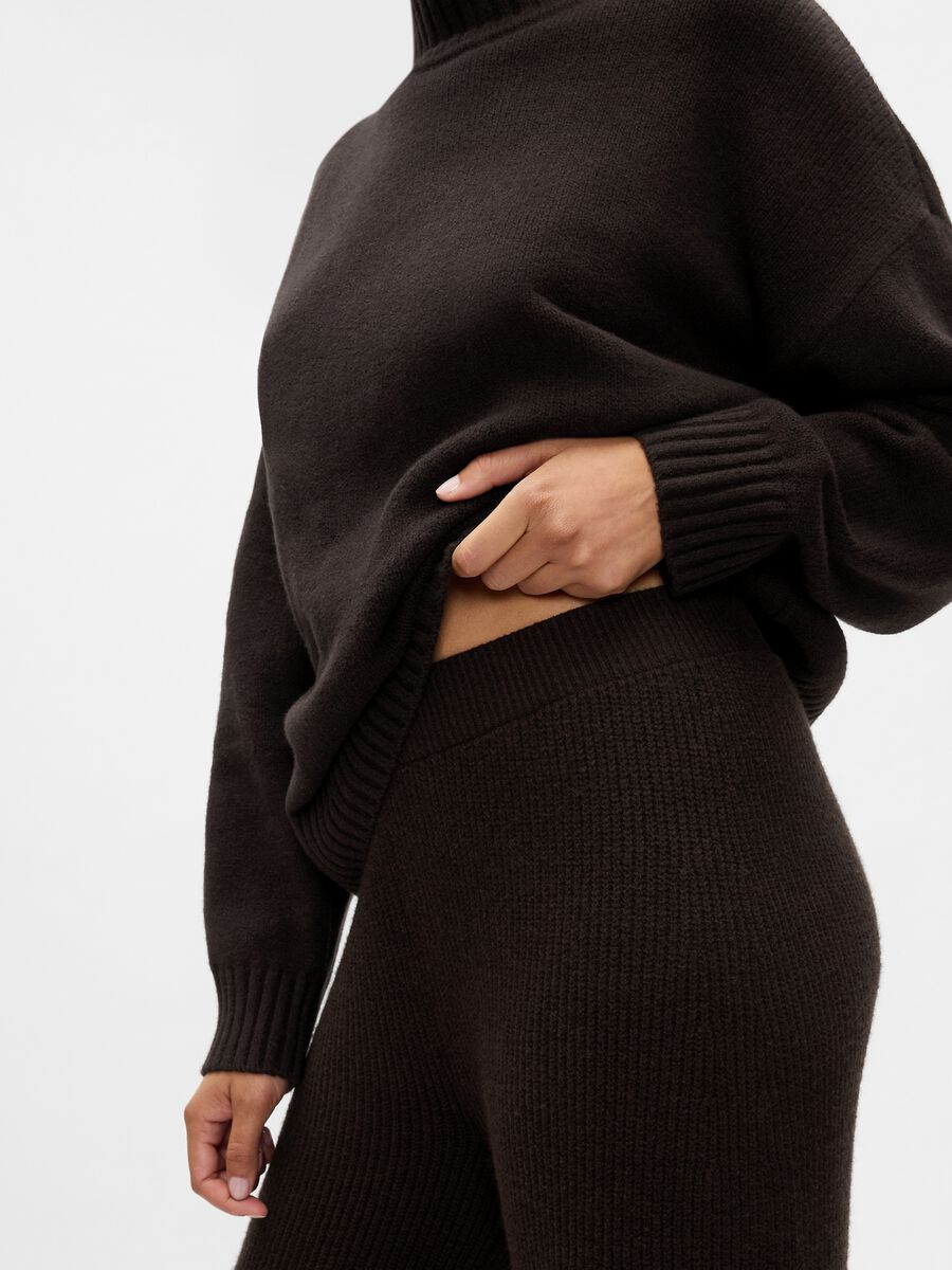 Ribbed wide-leg trousers_4