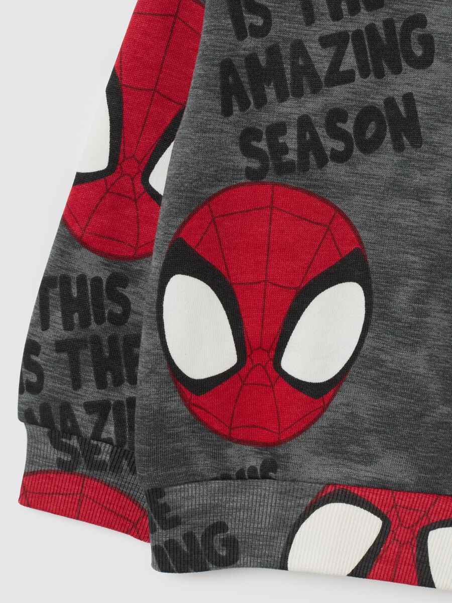 Felpa da bambino multicolor in puro cotone di Spider-Man_3
