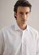 White pure cotton regular fit easy iron shirt_0