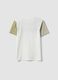 White pure cotton short-sleeve T-shirt_1
