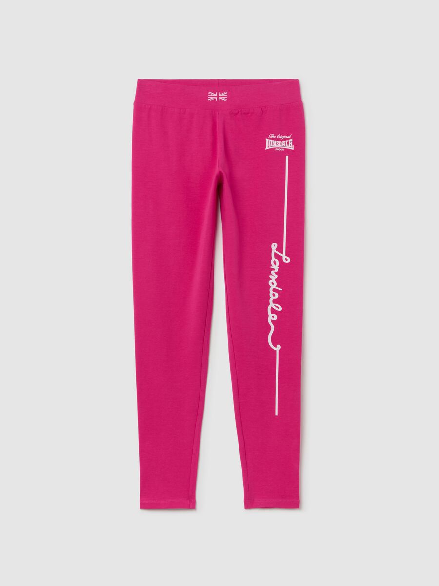 Leggings with logo print_4