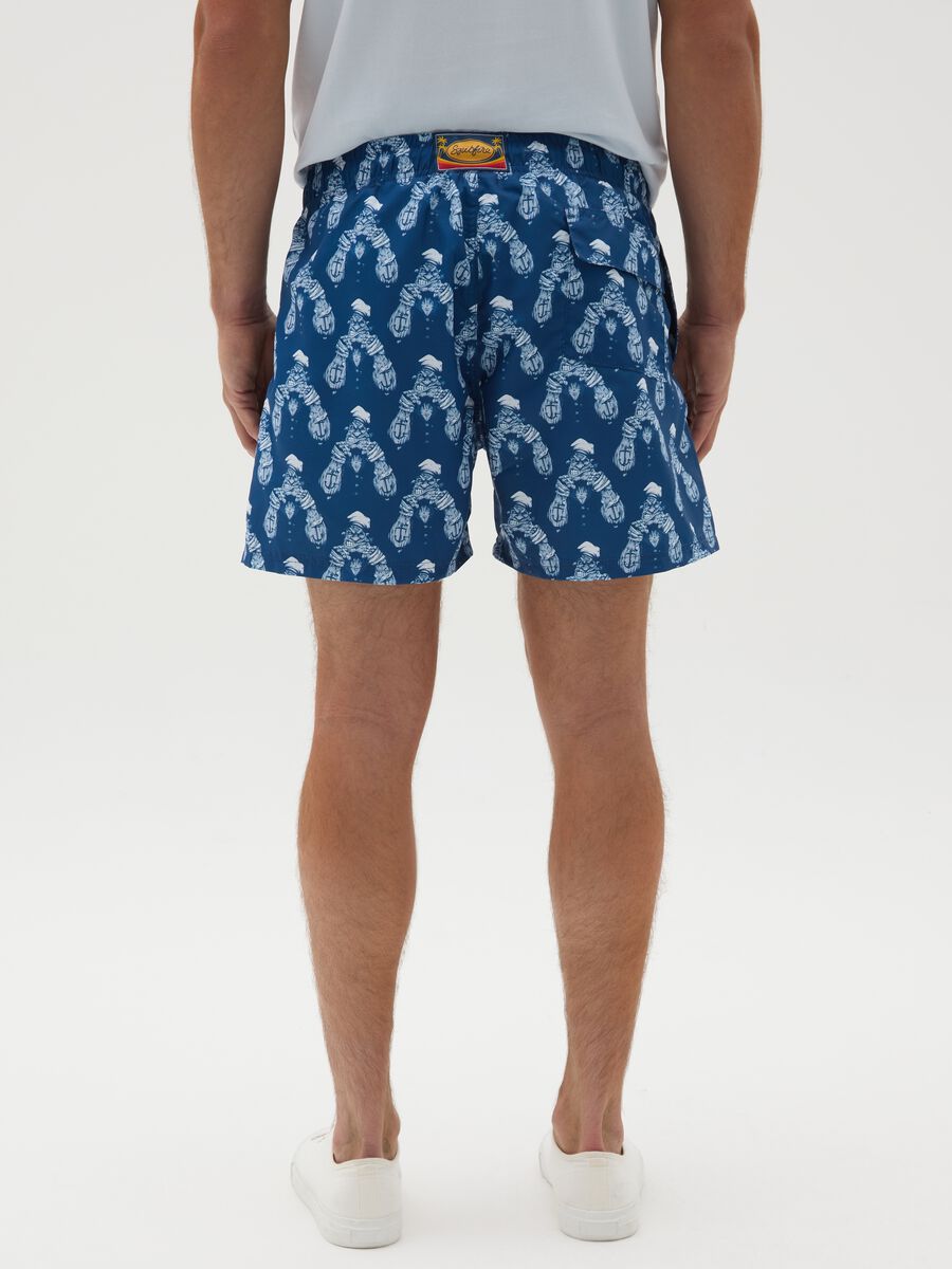 Men's Multicolour Everlast Swim Shorts_3
