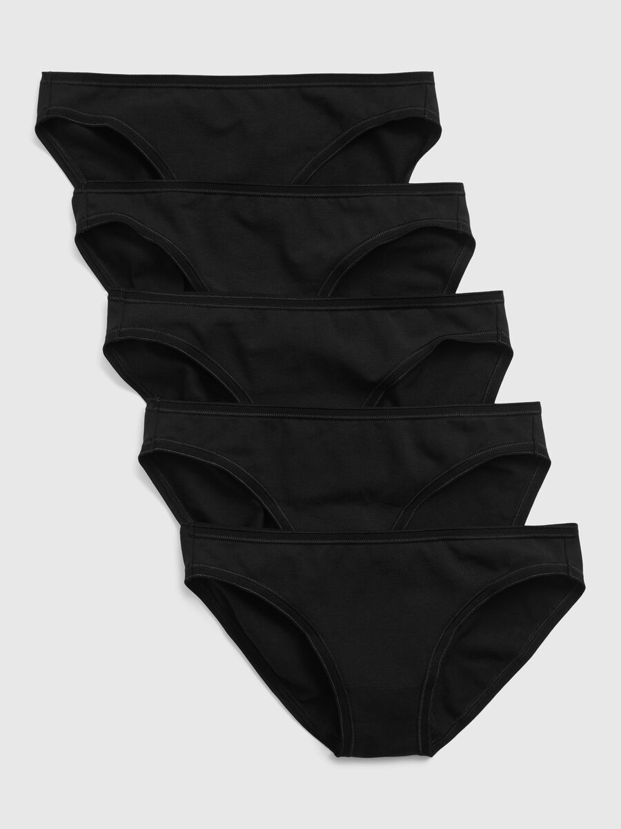 Five-pair pack of stretch briefs_0