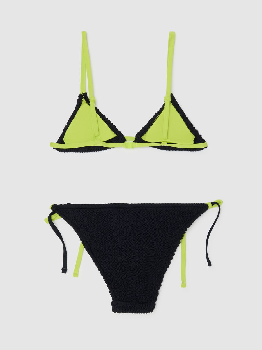 Bikini da ragazze in misto elasticizzato multicolor_1