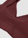 Brown stretch-fabric bra with removable padding_5