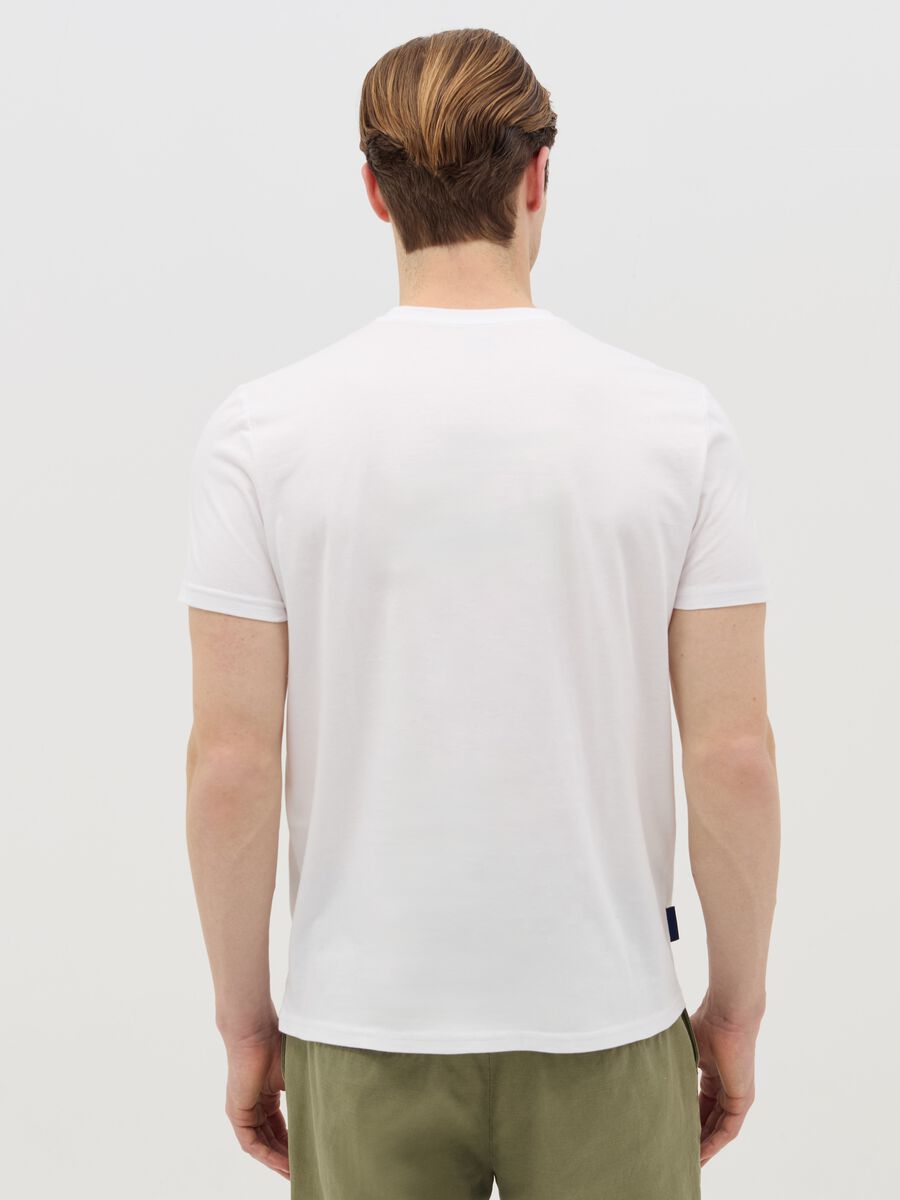 Cotton T-shirt with "Venezia Italy" print_3