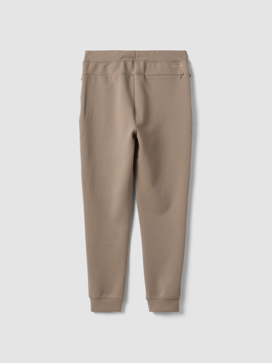 Jogger grigi regular fit in tessuto elasticizzato Easy dry_2