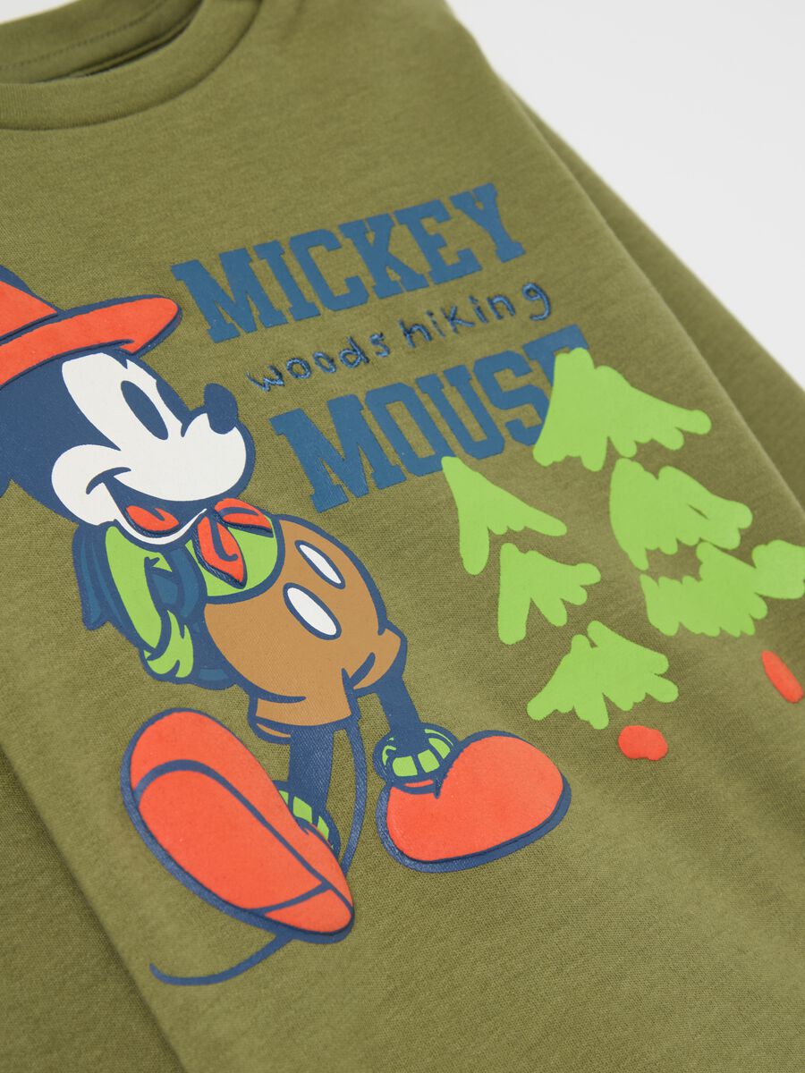 T-shirt in cotone con stampa Topolino montanaro_3