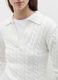 Cable-knit top with polo neck_2