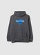 Grey cotton-blend kids' sweatshirt with Hard Rock Cafe logo_3