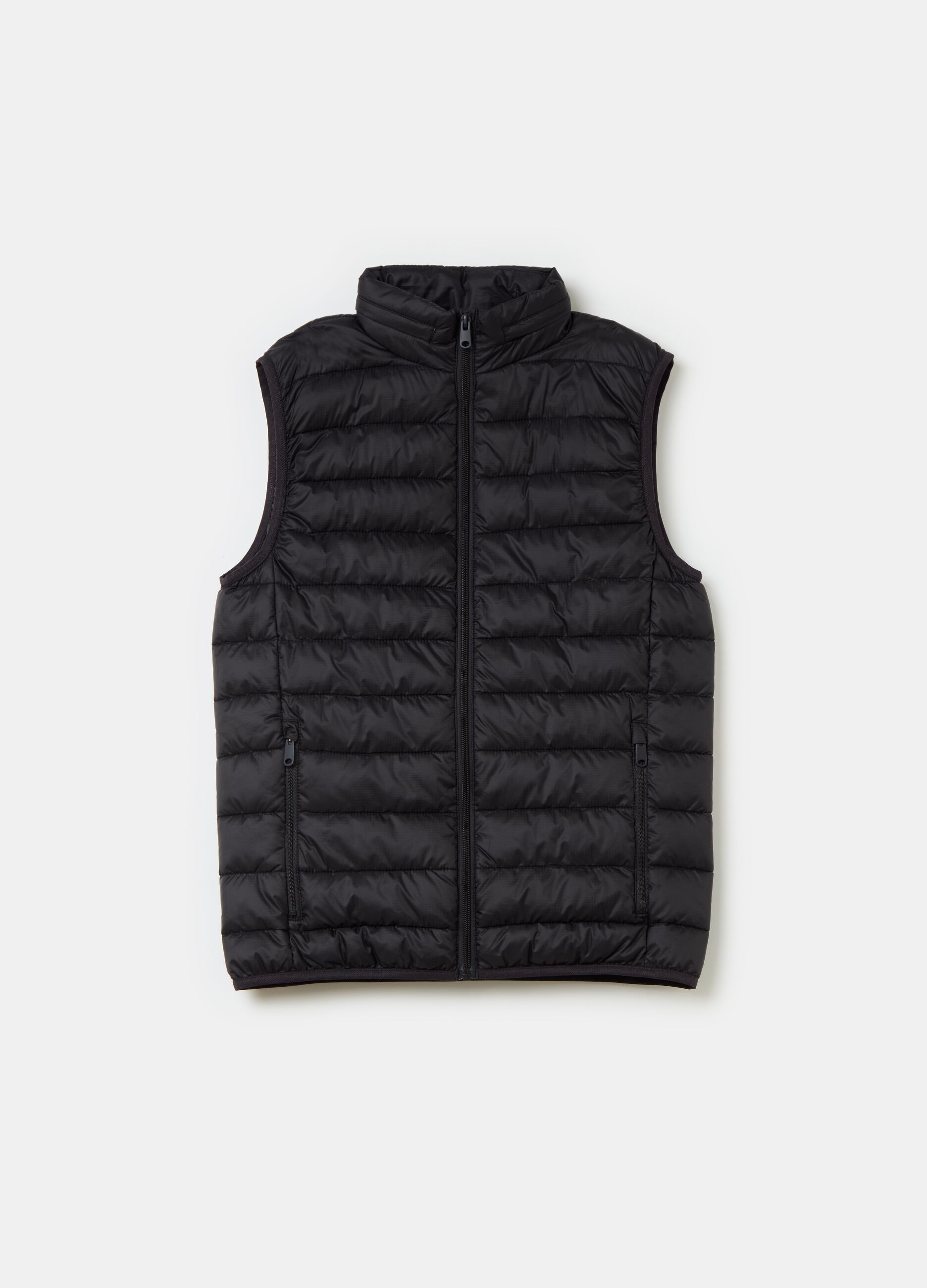 Gilet ultralight con trama ripstop