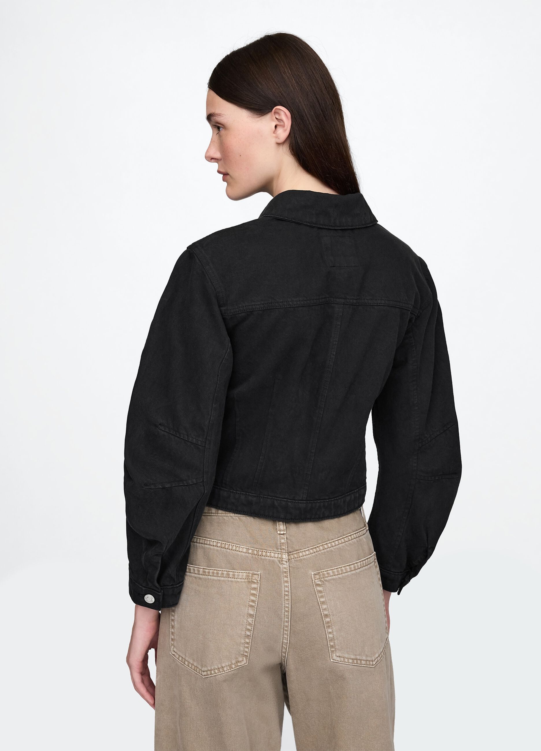 Black Denim Jacket Gap