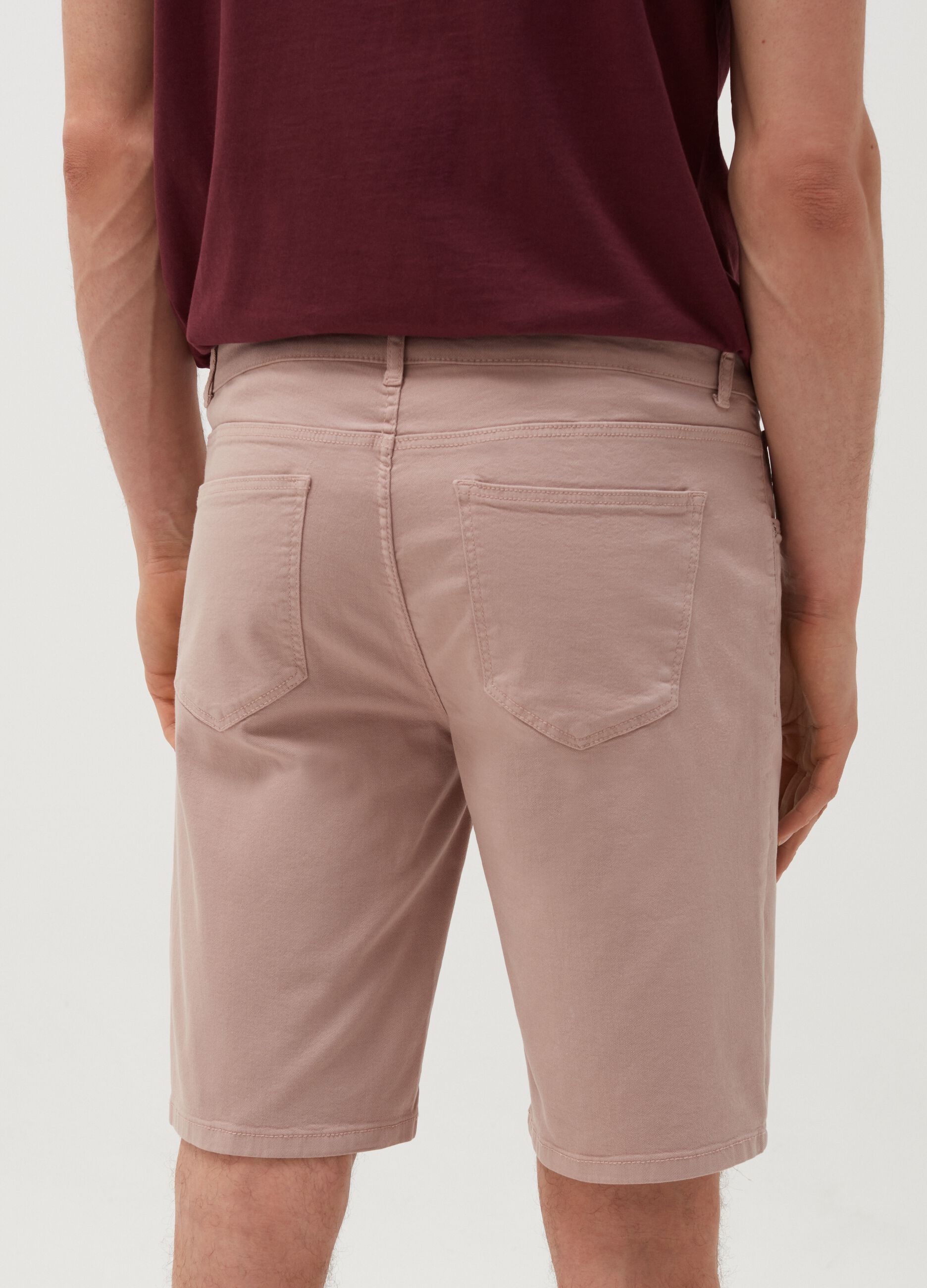 Five-pocket Bermuda shorts