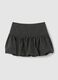 Grey Regular Fit Skirt_0