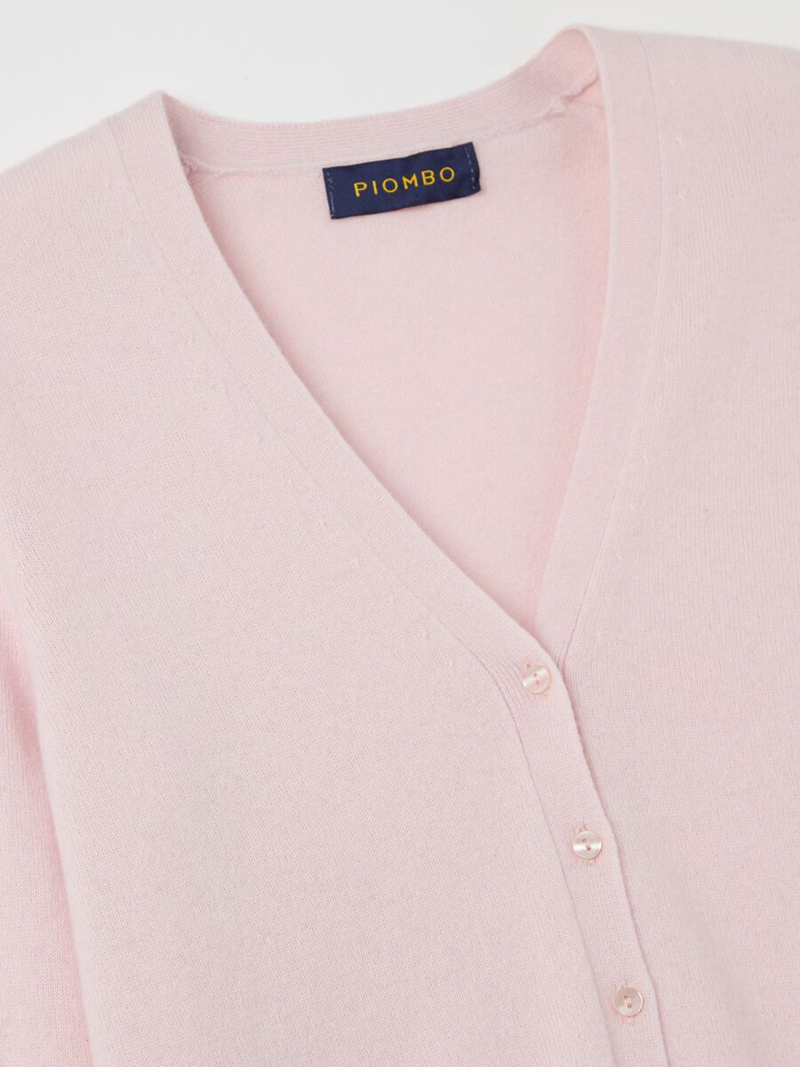 V-neck cashmere cardigan_5