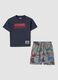 Multicolour pure cotton boys&rsquo; set with Marvel prints_0