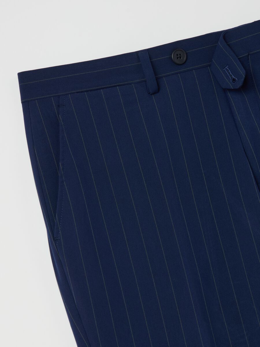 Easy-fit pinstriped trousers_5