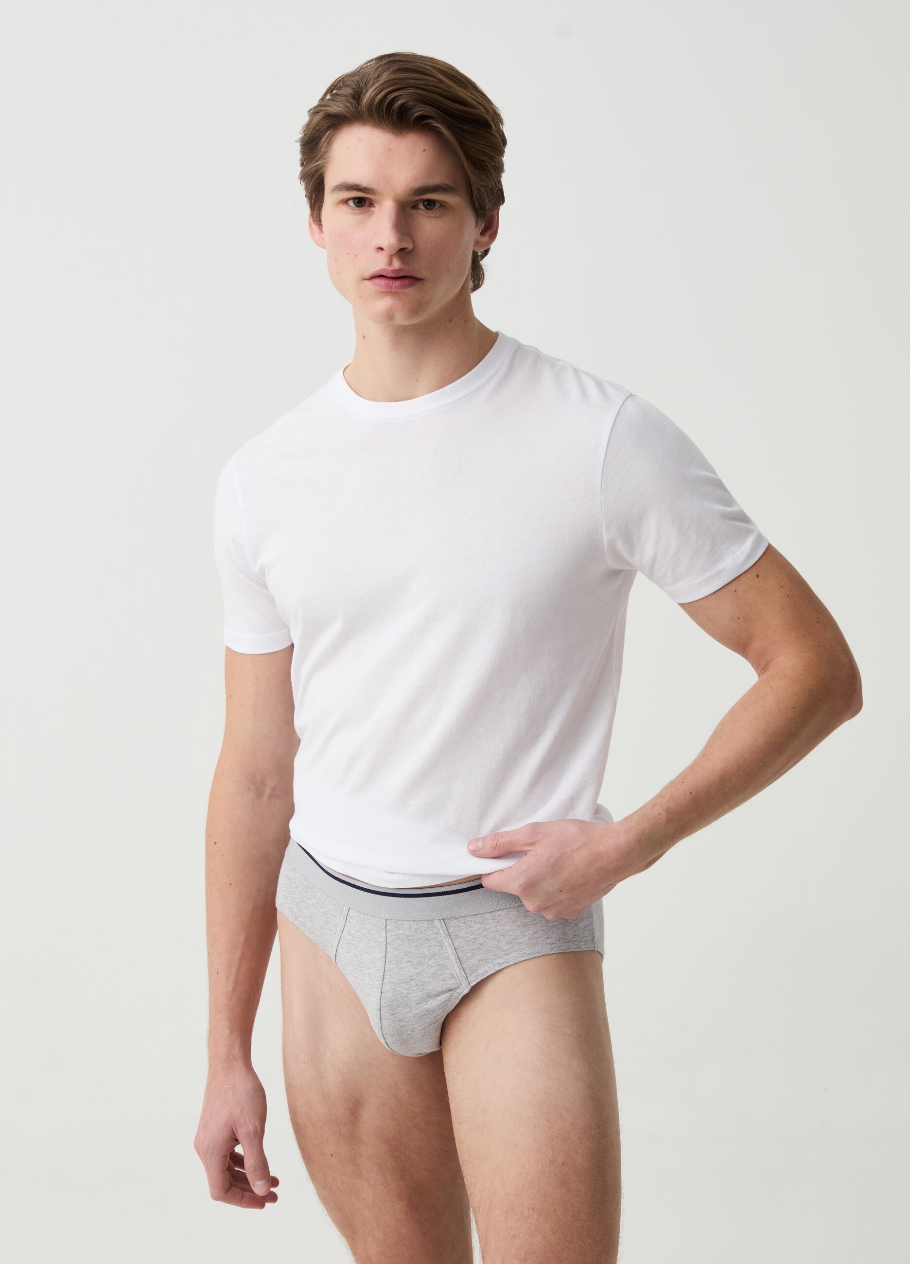 Ovs Tripack slip con profilo rigato