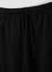 Black barrel-fit cotton-blend joggers_1