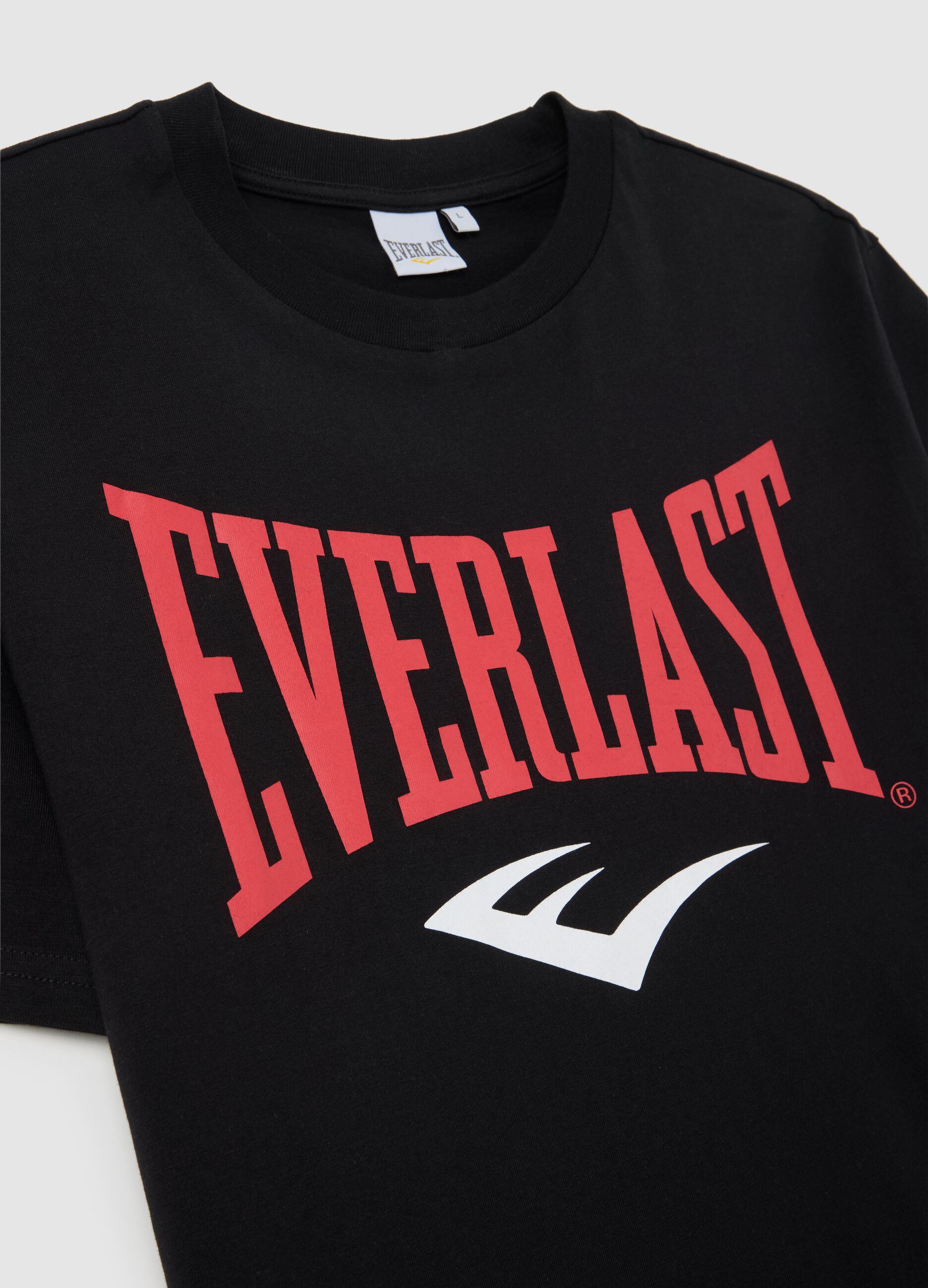 Black Everlast Cotton T-shirt