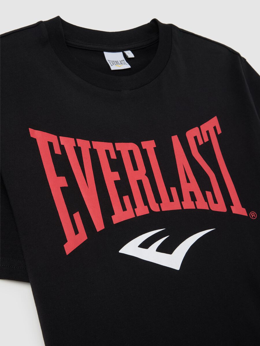 Black Everlast Cotton T-shirt_5