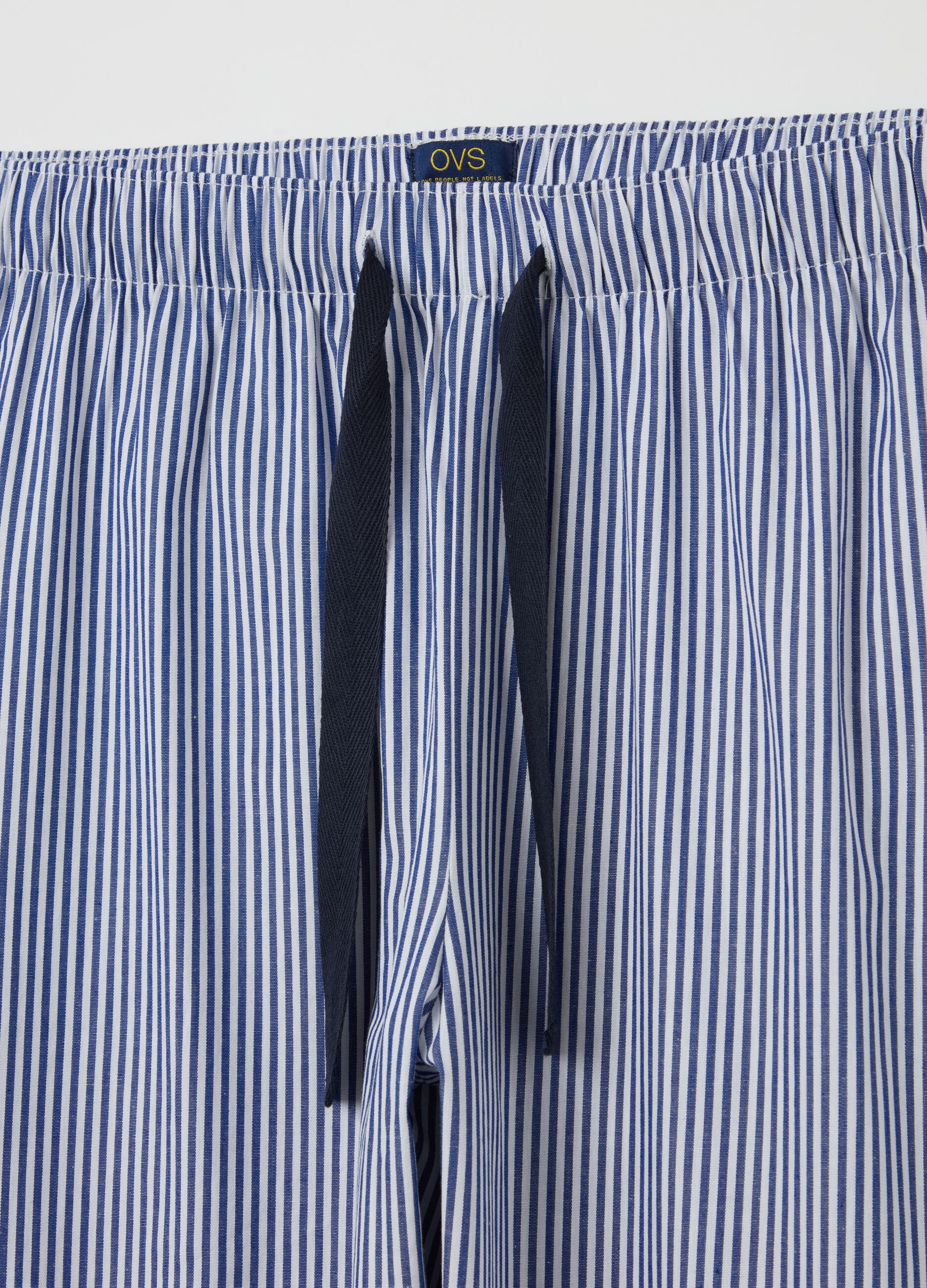 Pantalone pigiama stampato in cotone