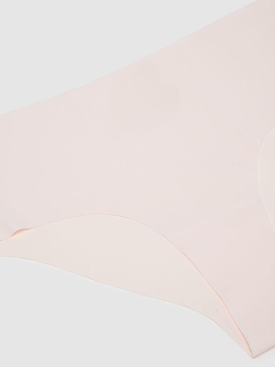 High-waist briefs in pink stretch fabric_5