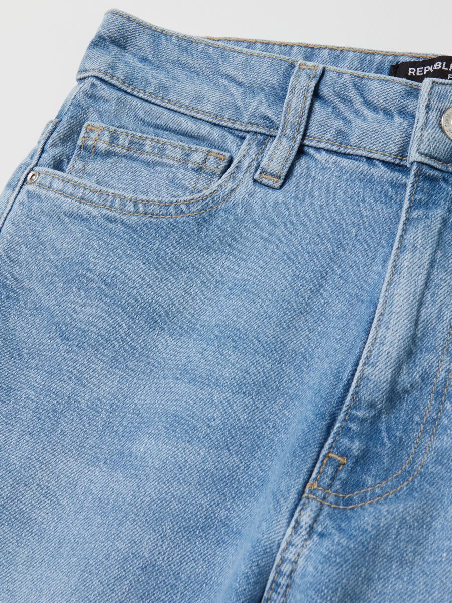 Cropped flare-fit jeans_5