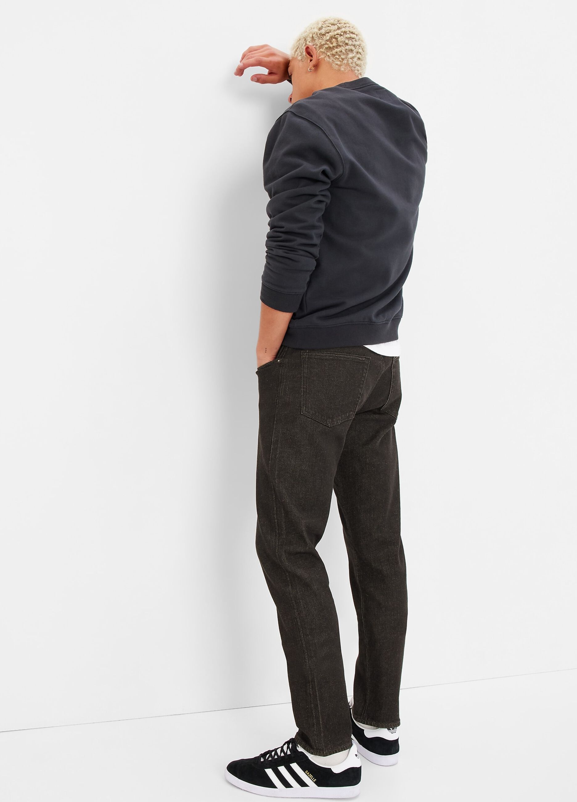Slim-fit jeans in stretch cotton and Lyocell
