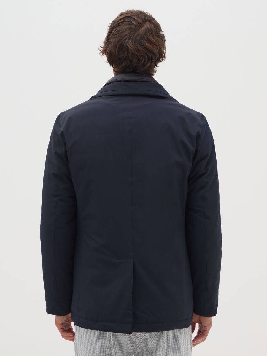 Giacca blu con zip_2