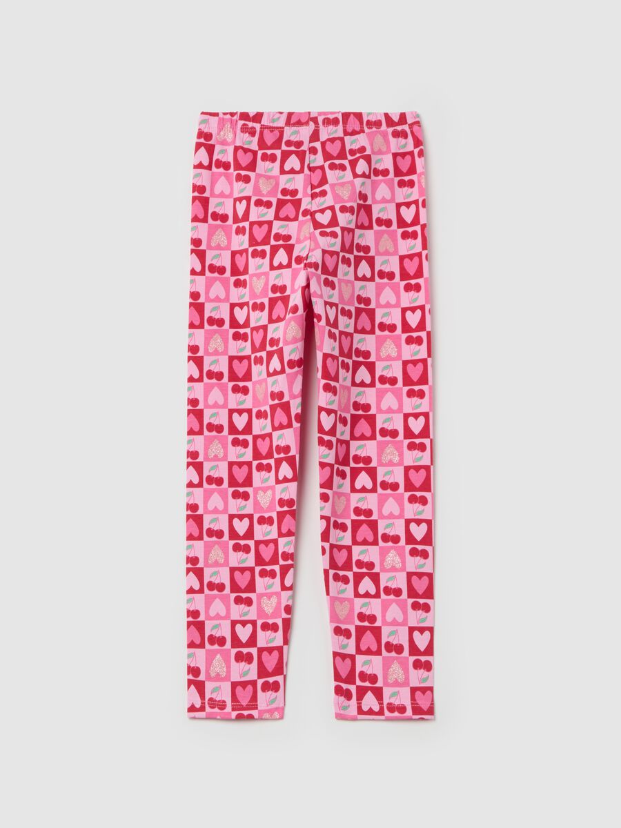 Stretch cotton leggings_1