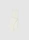 White tights for girls in stretch fabric_0