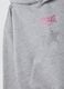 Grey cotton-blend hoodie for girls, regular fit_4
