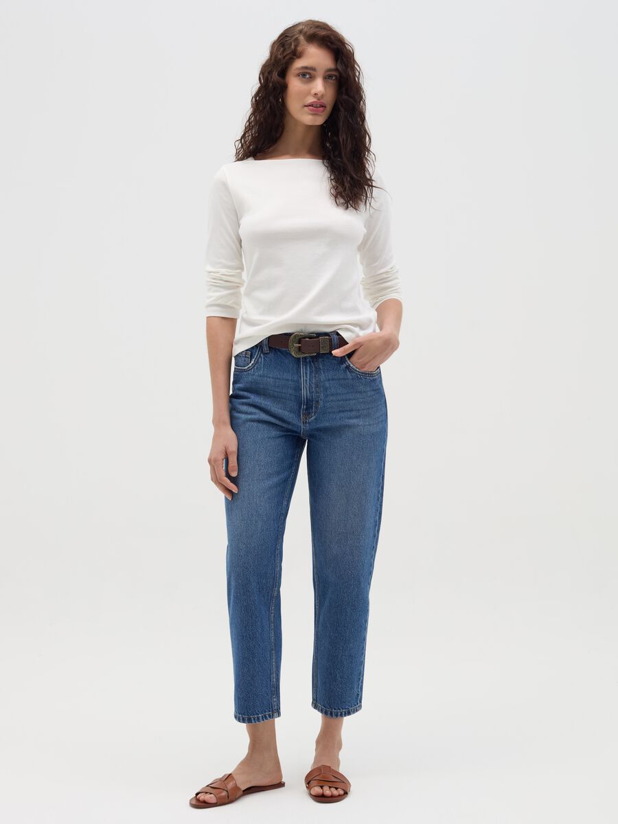 Cropped mum-fit jeans_0