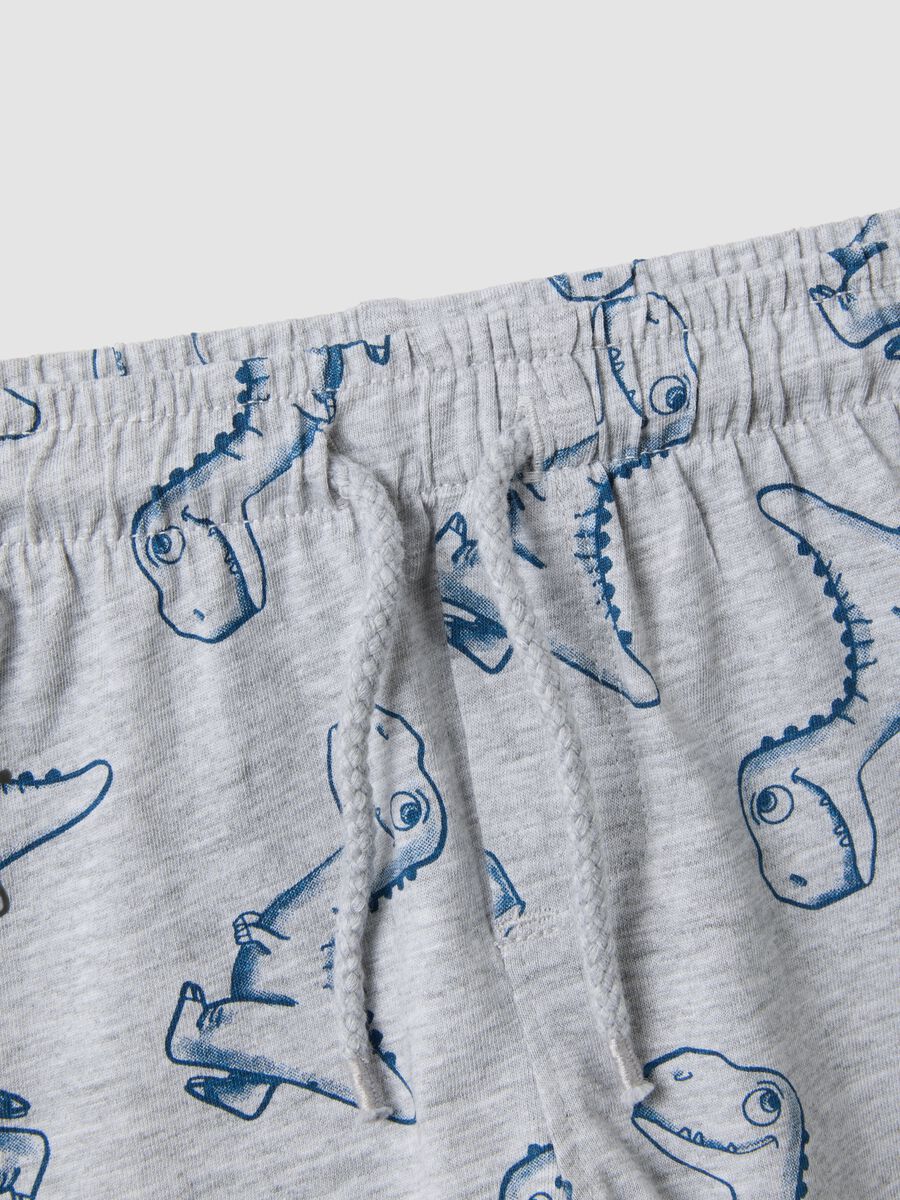 2-pack boys&rsquo; pure cotton multicolour shorts, regular fit_2